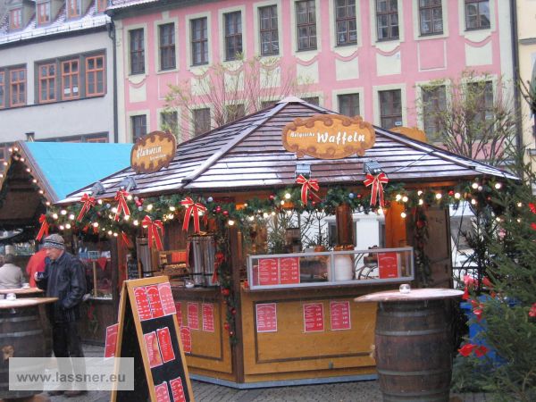 Kompletter Weihnachtsmarkt mieten bei Lassner Catering & Eventausstatter