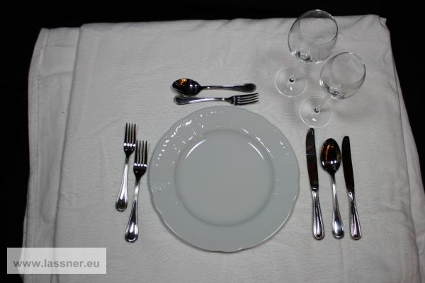Deluxe Gedeck (komplett) mieten bei Lassner Catering & Eventausstatter