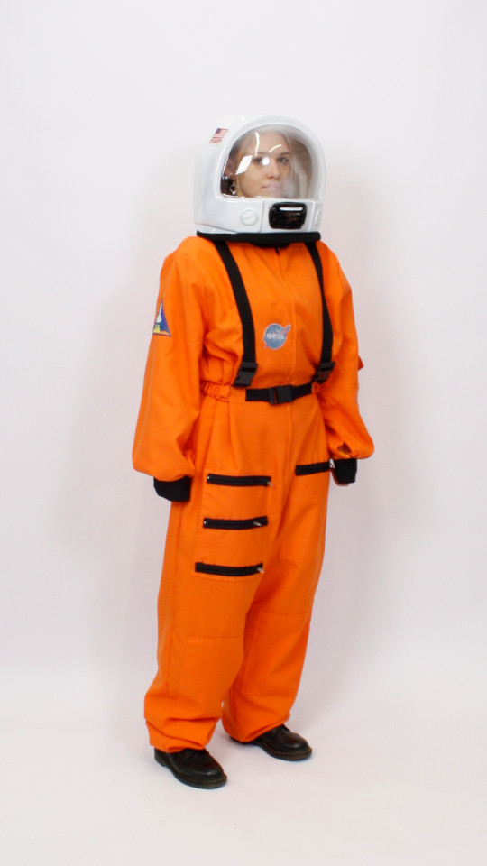Astronaut – Nasa Outfit Orange (Overall und Helm) mieten