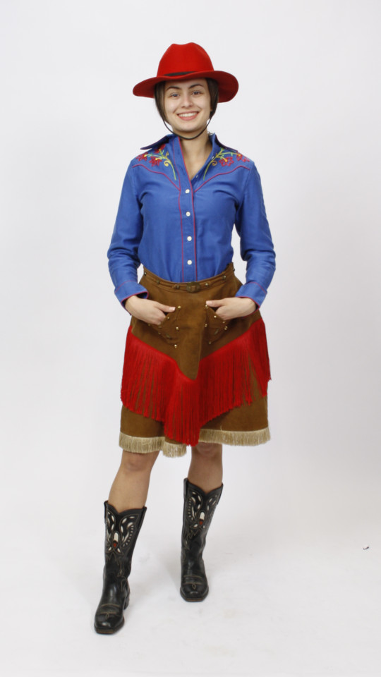 Cowgirl (Hemd und Hut) mieten