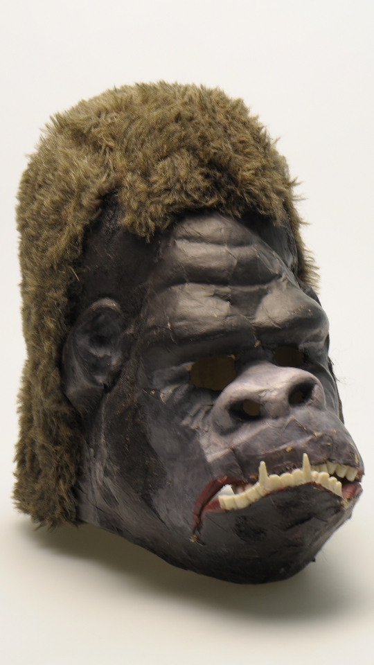 Affenkopf – Accessoires – Gorilla – Schwarzbraun (Affenkopf) mieten