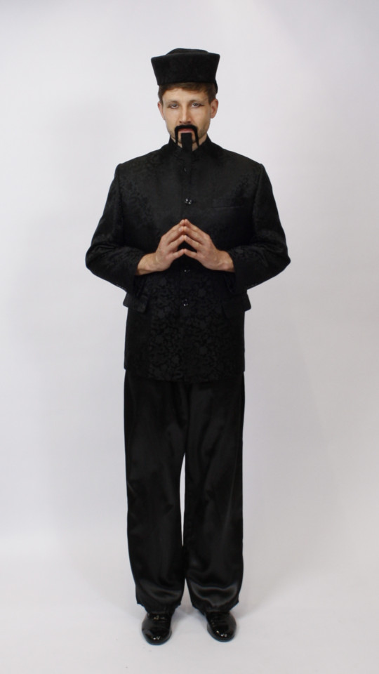 Chinese Tracht – Herren (Jacke und Hut) mieten