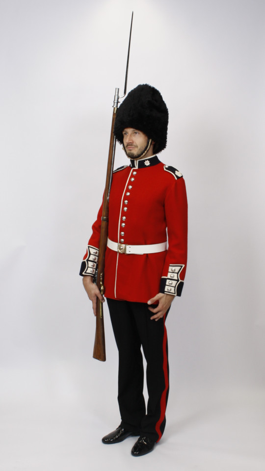 Palastwache – Englisch Outfit (Uniformjacke und Koppel) mieten