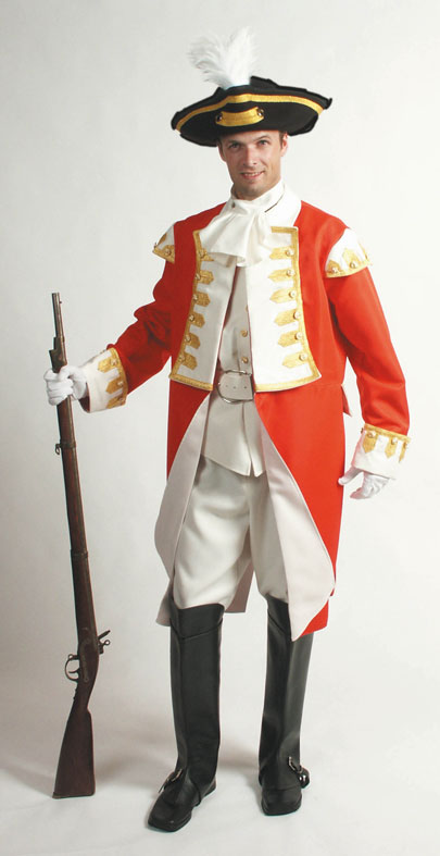 Gardesoldat – Leibwache Napoleon – Uniform (Jacke und Dreispitz) mieten
