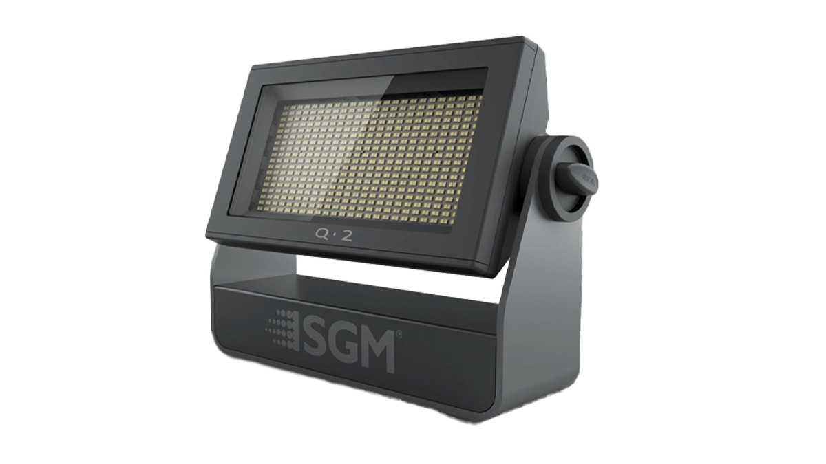 SGM – Q-2 Outdoor Flächenfluter LED 110° 864 Power RGBW LED’s | Strobo mieten mieten bei Tecstage