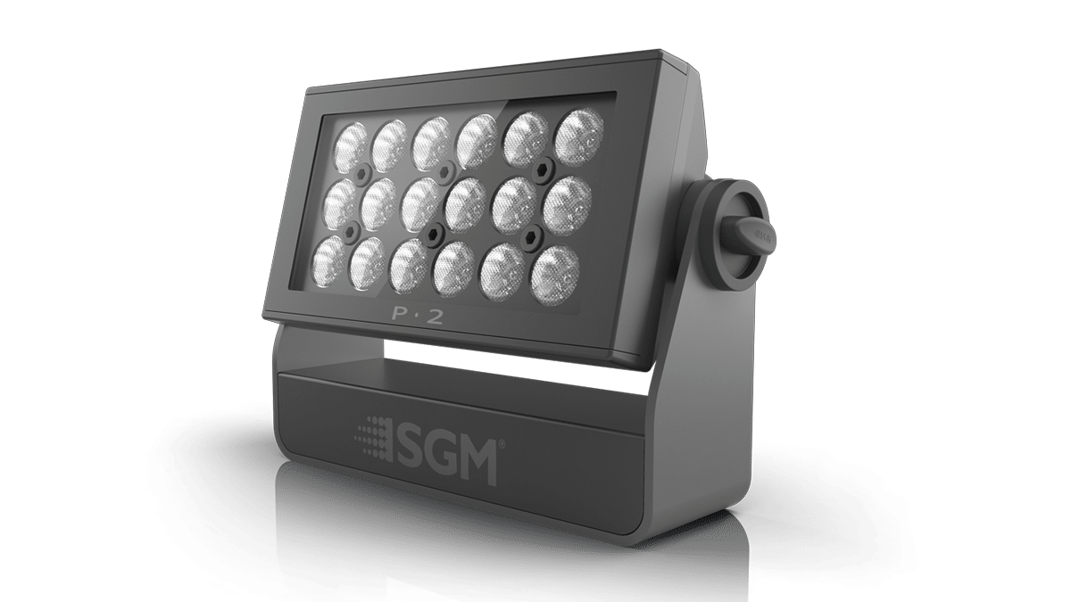 SGM – P-2 Outdoor Fluter LED 43° 18x10W High Power RGBW Multicolor LED mieten mieten bei Tecstage