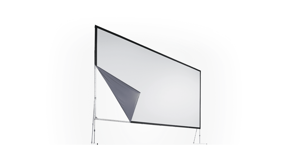 AV Stumpfl – Leinwand Vario 64 Aufprotuch | 16:9 | 1000×563 cm | Bild mieten mieten bei Tecstage