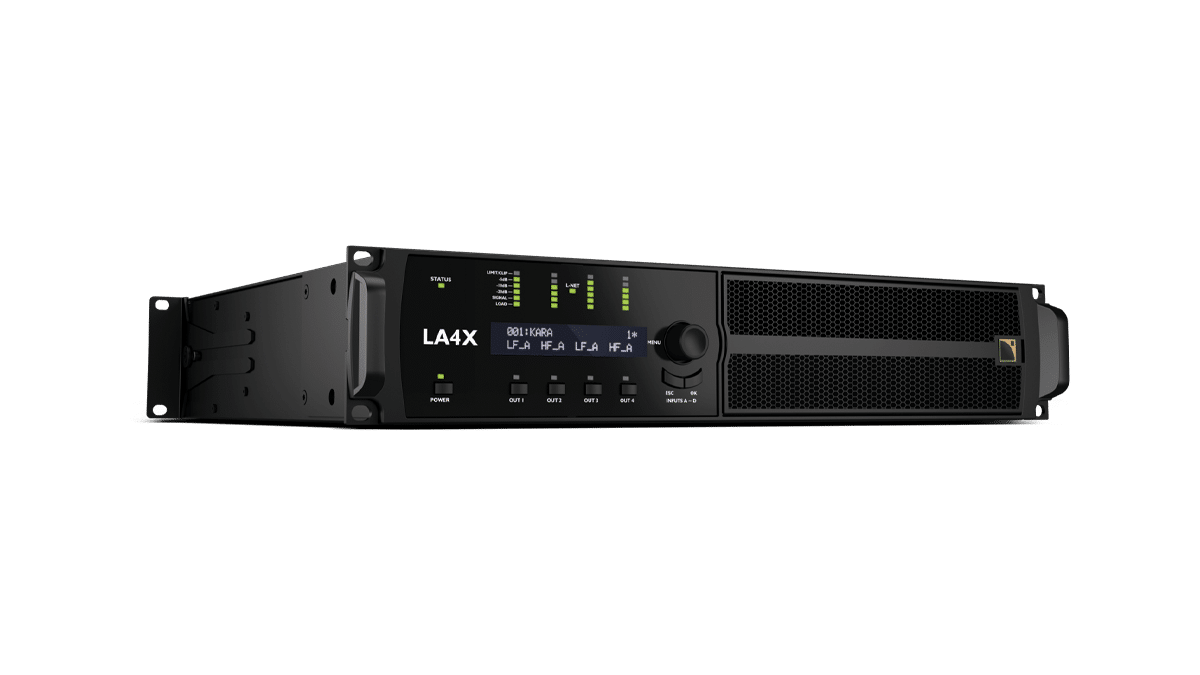 L-Acoustics – LA4x Amp mieten bei Tecstage