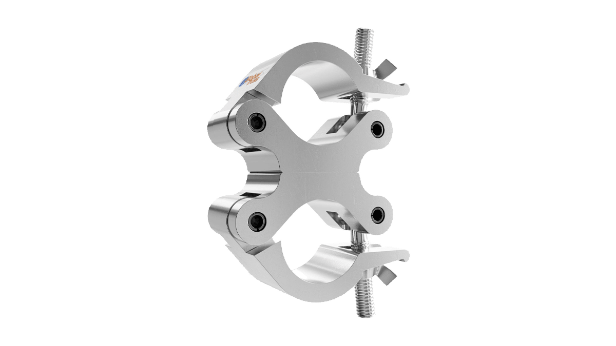 Global Truss – Doppelhalfcoupler 48-51/50/500kg mieten bei Tecstage