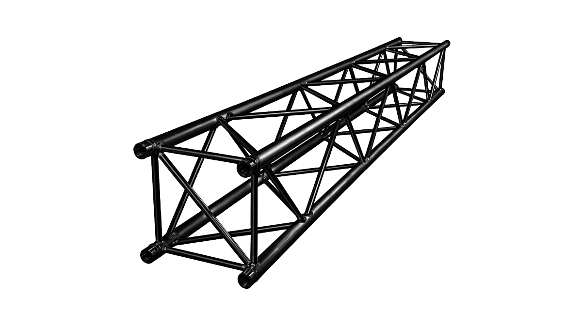 Prolyte – H40V-PC Traverse, 3m, P,schwarz, 40cm, 48x3mm, mit Konusverbinder mieten mieten
