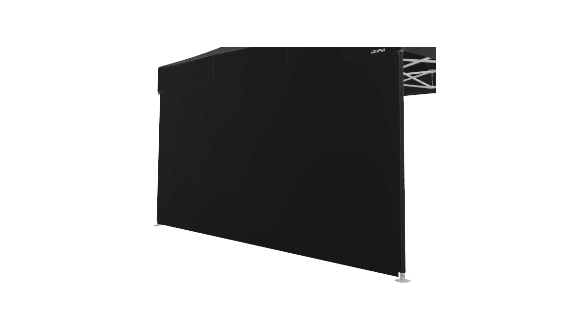 Master Tent – Seitenwand 4,5m | schwarz mieten bei Tecstage