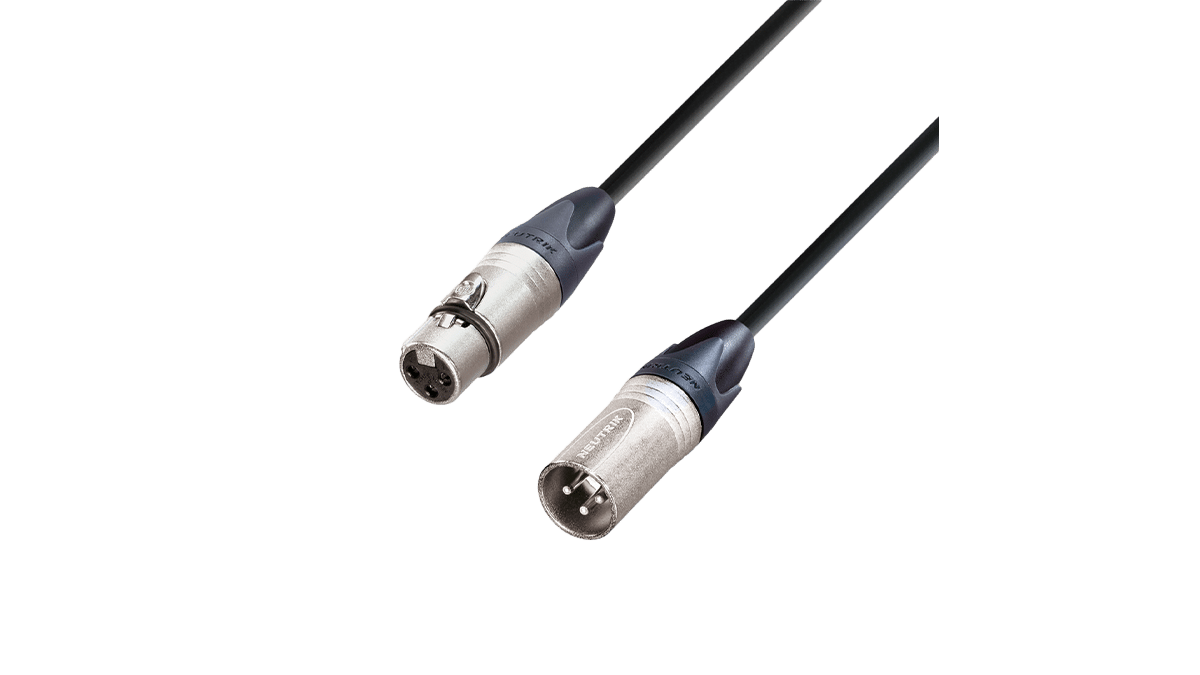 NF XLR Kabel – 10m 3Pol | Stage 22 Highflex, 2 x 0,22mm2 | SGMFU mieten bei Tecstage