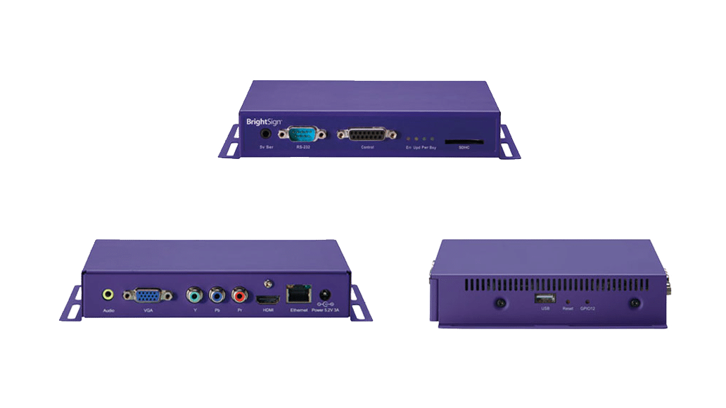 Roku – BrightSign HD1010 Multi-Zonen HD Player mieten bei Tecstage