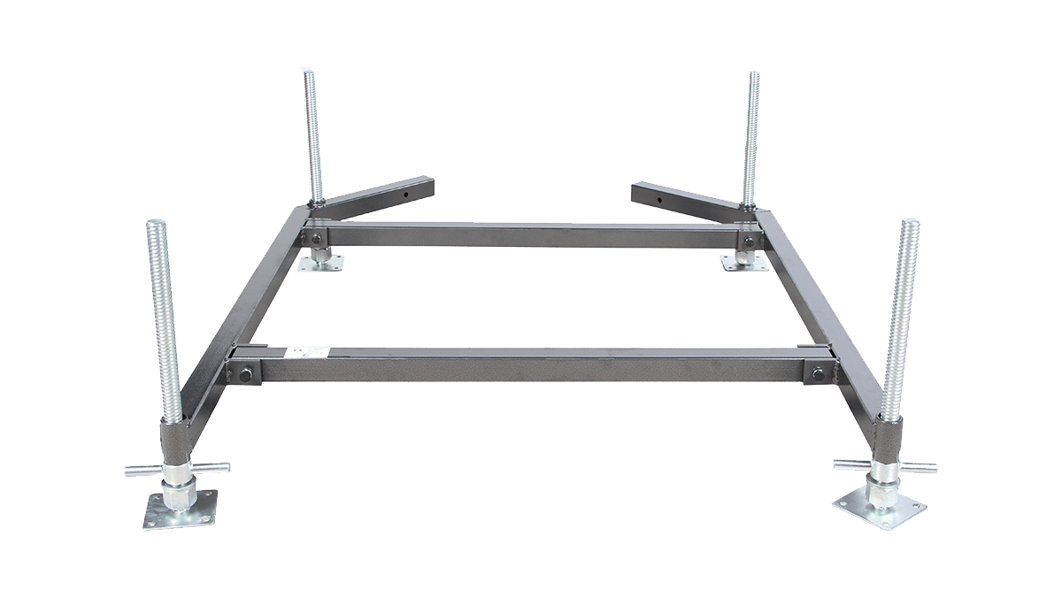Global Truss – Base New Style Outrigger für Ballast Stahl MKII mieten bei Tecstage