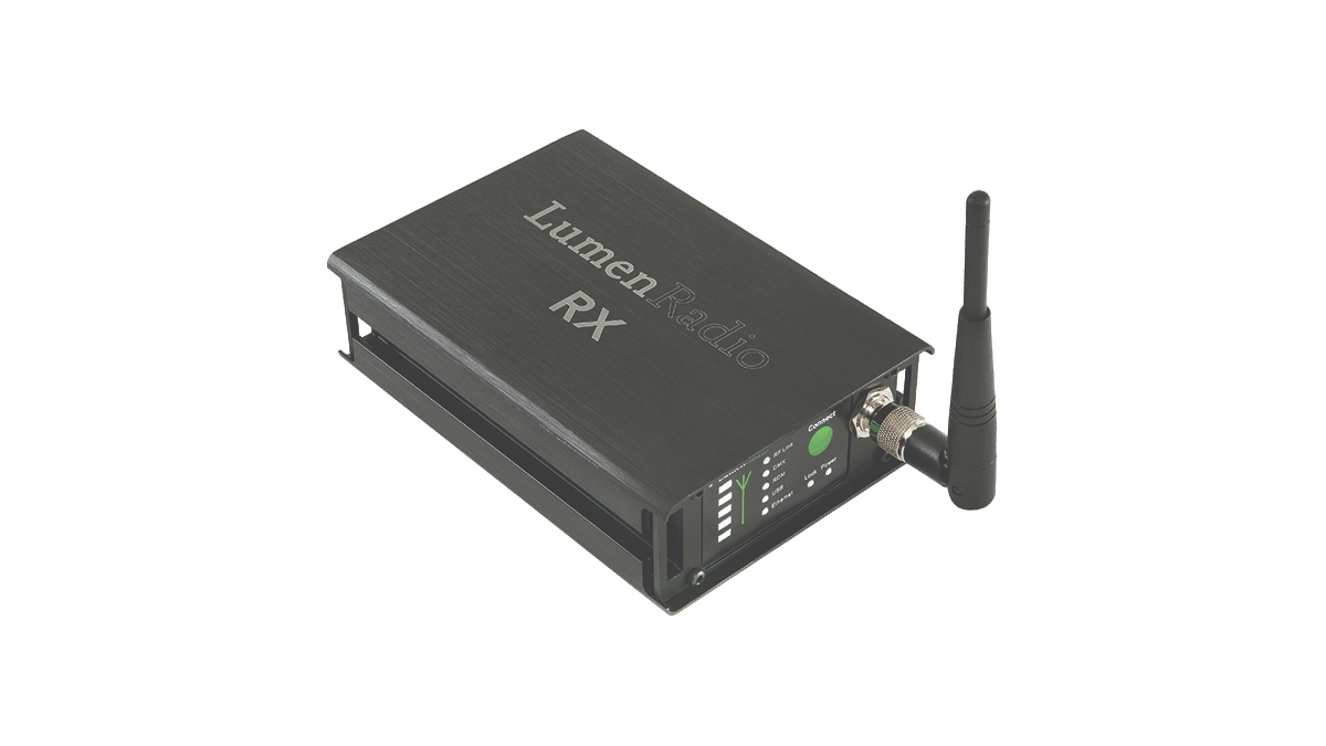 Lumenradio – Wireless DMX Empfänger CRMX Nova RX DMX mieten bei Tecstage