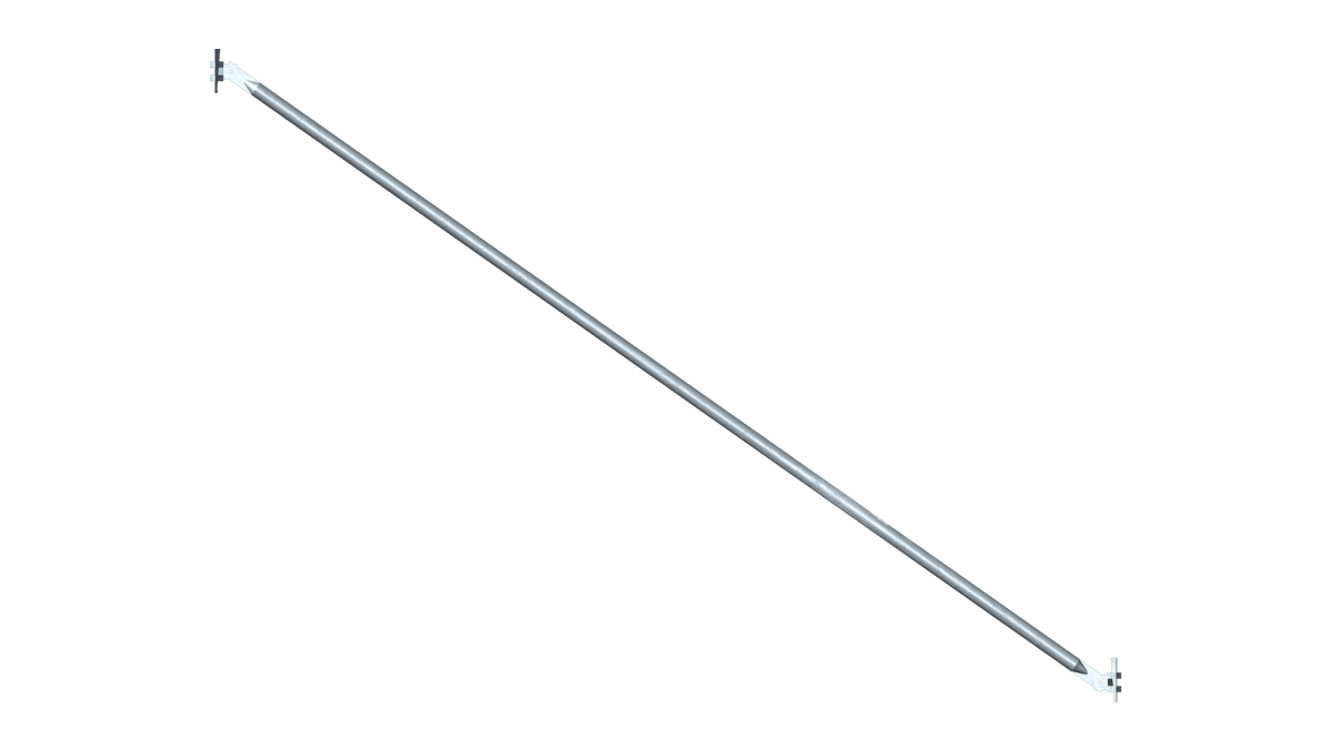 Layher – Diagonale 3,0m x 2,0m Höhe mieten bei Tecstage