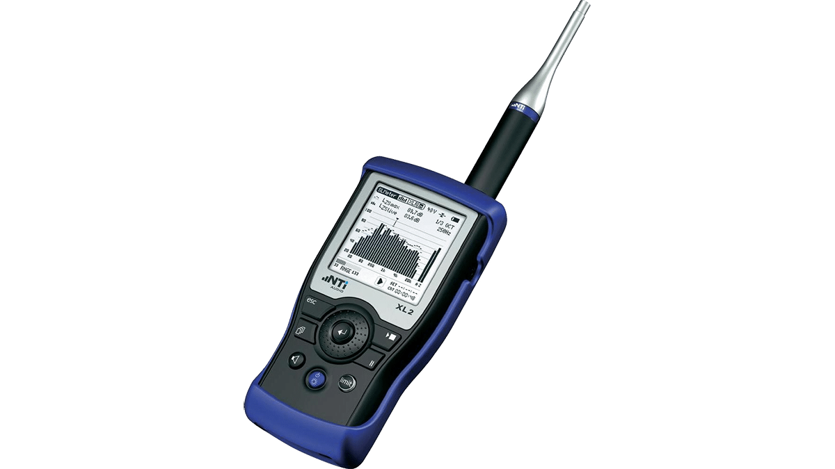 NTI – XL2 Audio- und Akustik-Analyzer mit Erweitertem Akustikpaket mieten bei Tecstage