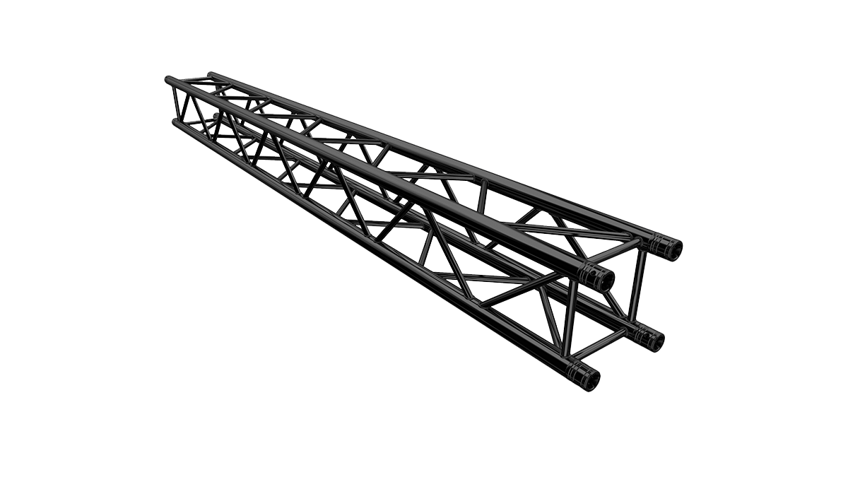 Global Truss – F34 3m schwarz mieten bei Tecstage