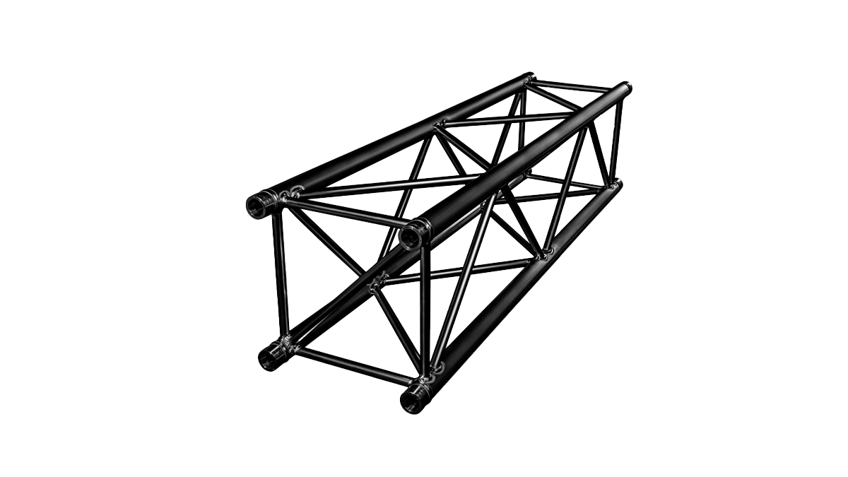 Prolyte – H40V-PC Traverse, 1,5m, P,schwarz, 40cm, 48x3mm, mit Konusverbinder mieten mieten
