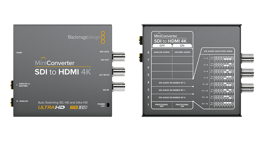 Blackmagic Design – Mini Converter SDI to HDMI 4K mieten bei Tecstage