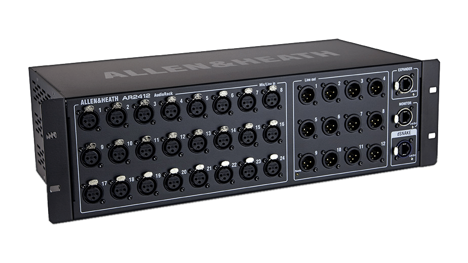 Allen & Heath – AR2412 Digitale 24 Kanal Stagebox für Allen&Heath Qu und GLD mieten mieten