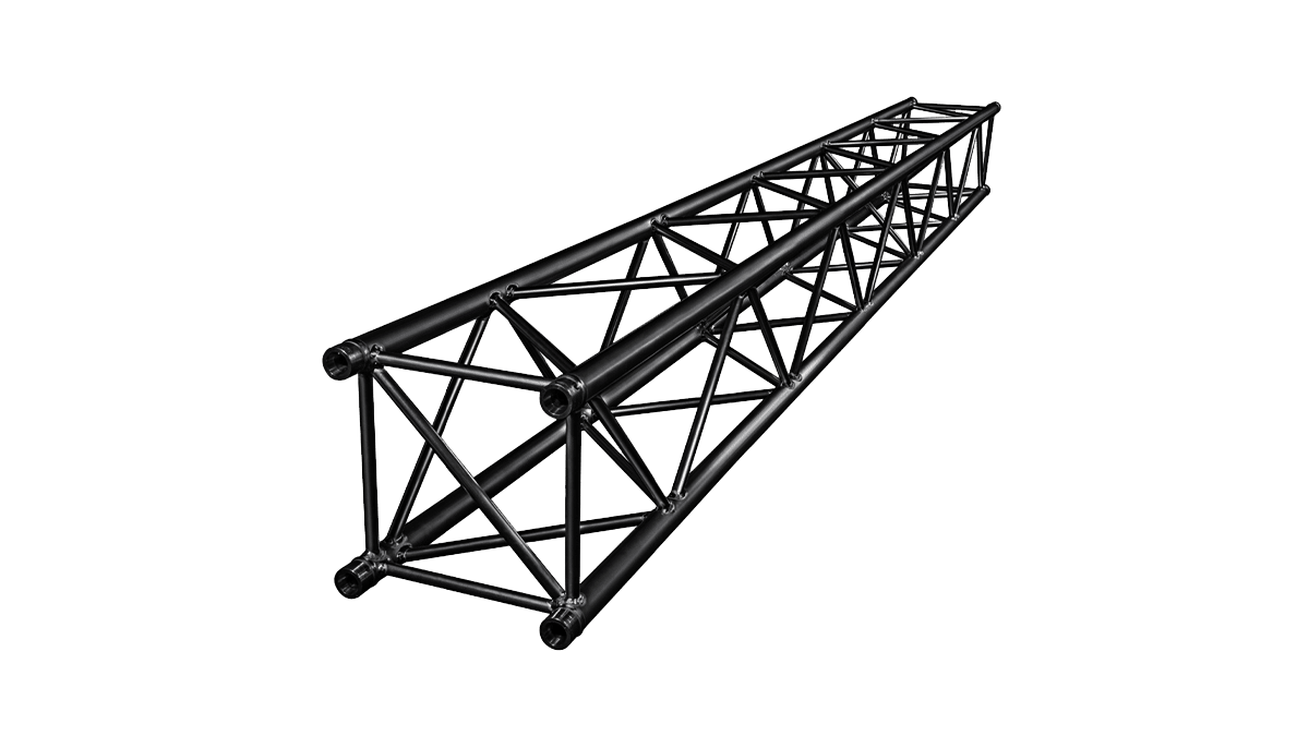 Prolyte – H40V-PC Traverse, 4m, P,schwarz, 40cm, 48x3mm, mit Konusverbinder mieten mieten