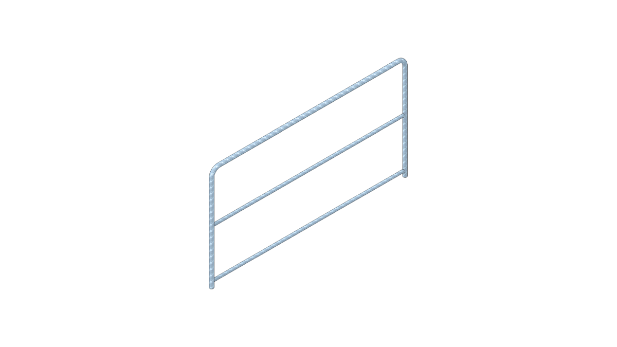 nivtec – Sicherheitsgeländer 185 cm x 100 cm mieten bei Tecstage