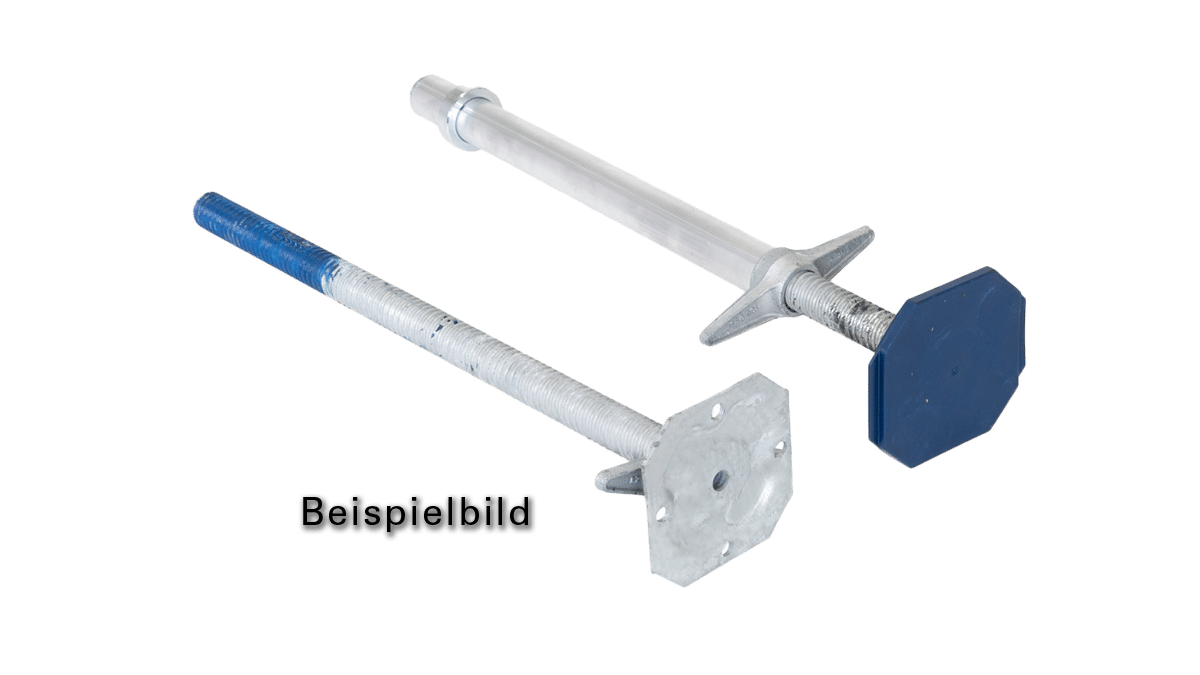 nivtec – Wechselfuß für Gerüstspindel 90cm bis 125cm mieten bei Tecstage