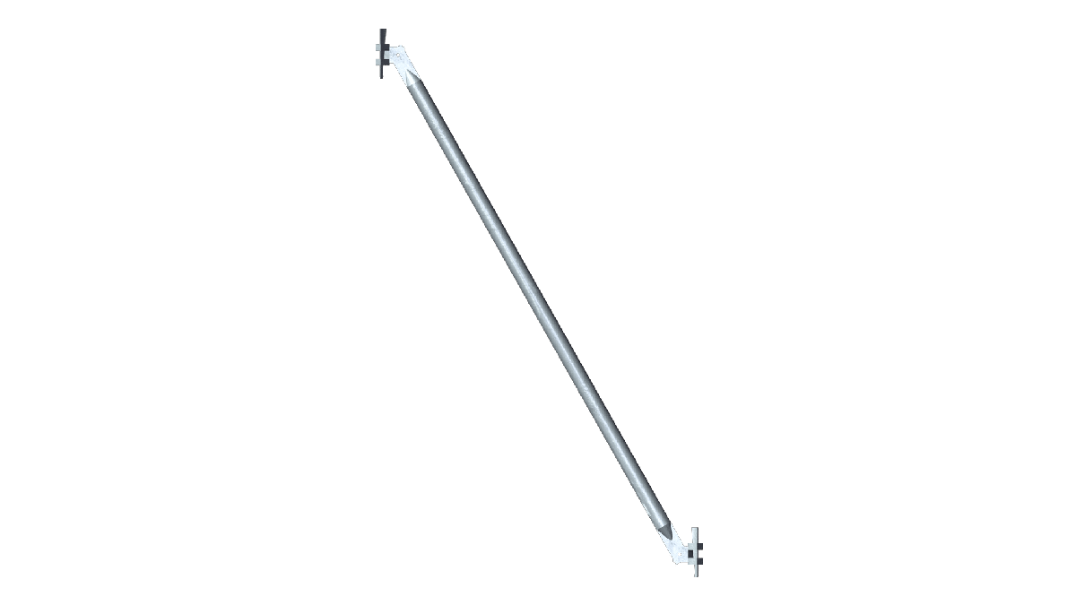 Layher – Diagonale 1,0m x 1,5m Höhe mieten bei Tecstage