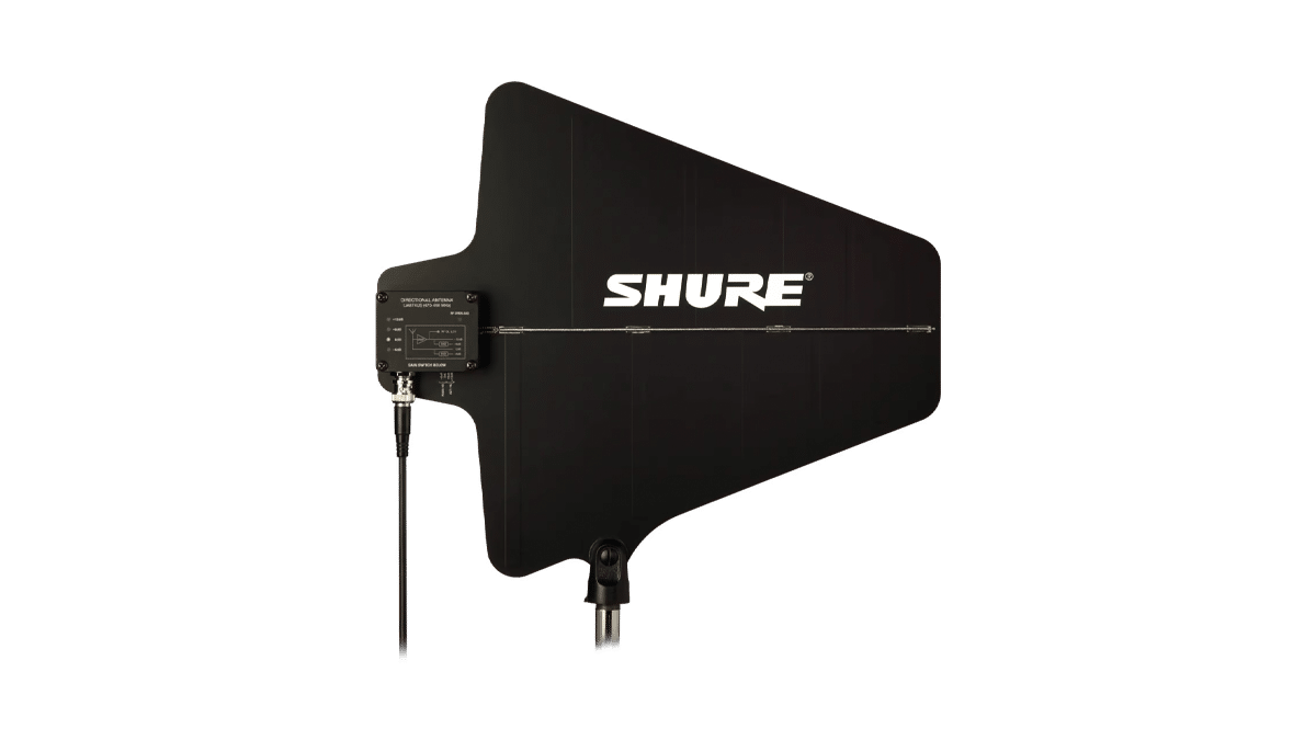 Shure – UA874 Active Set 2 x Antenna + 2 x 20m BNC Cable mieten bei Tecstage