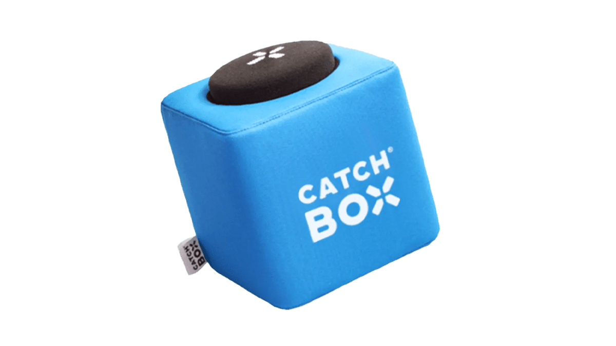 Catchbox Pro Blue – Wurfmikrofon mieten bei Tecstage