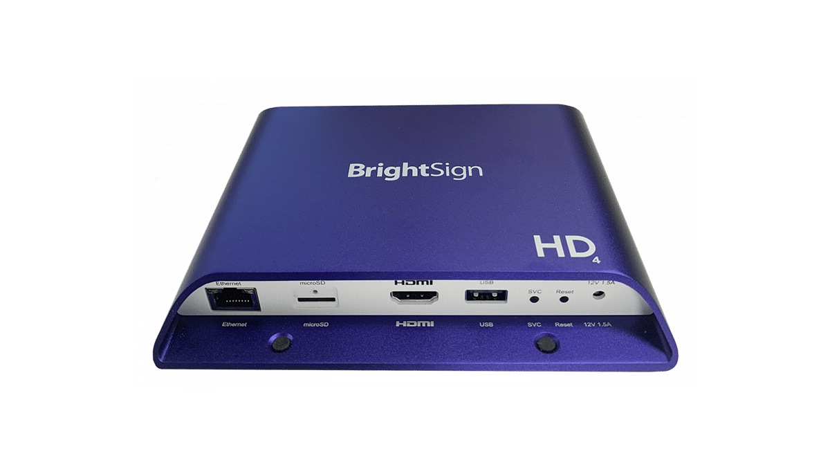 BrightSign HD1024 Digital Signage I/O Player mieten bei Tecstage