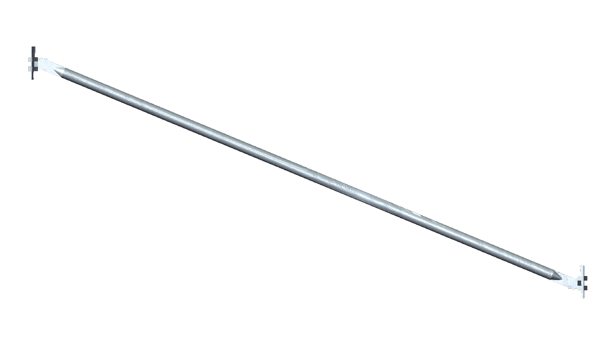 Layher – Diagonale 2,57m x 1,0m Höhe mieten bei Tecstage