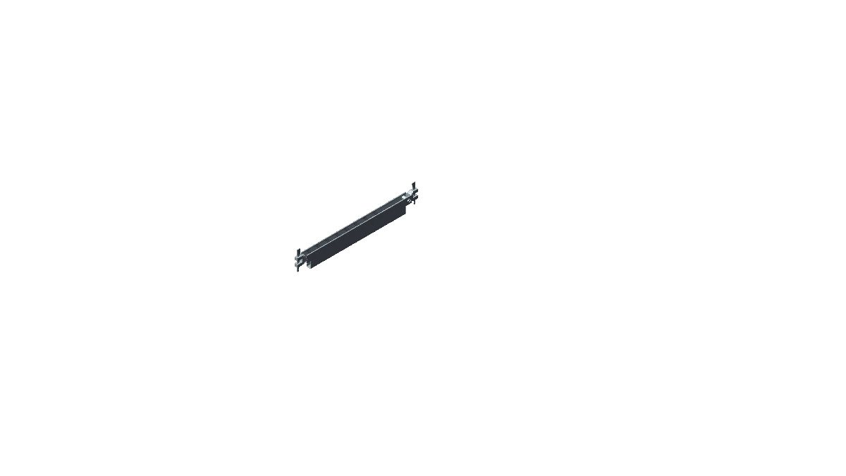 Layher – LED U-Riegel 1,00m mieten bei Tecstage