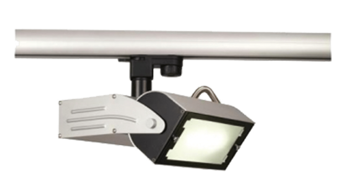 3-phasen – Spot Rondos aluminium 70W Rx7s inkl. Vorschaltgerät mieten bei Tecstage