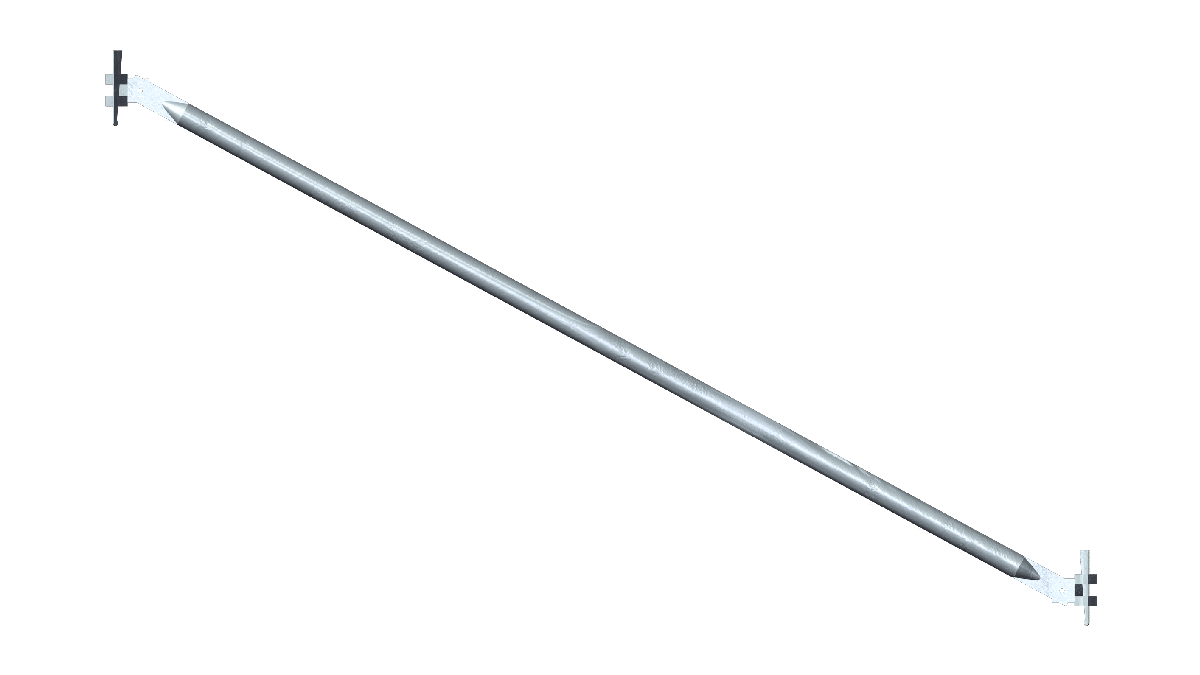 Layher – Diagonale 2,0m x 1,0m Höhe mieten bei Tecstage