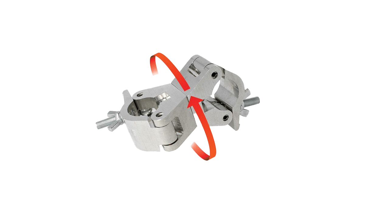 DOUGHTY – T57100 | SWIVEL Coupler Drehbar 48-51mm SWL:750Kg mieten bei Tecstage