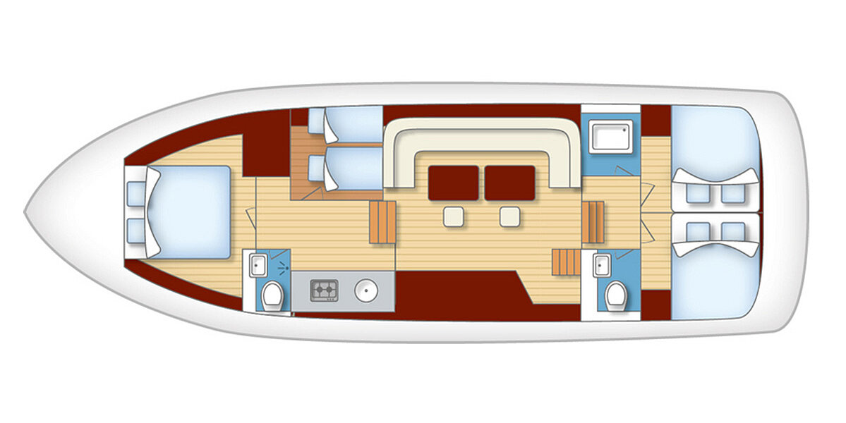 Pollux - M-Classic 145 mieten bei Müritz-Yacht-Management