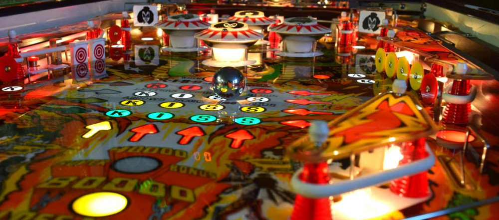 Flipperautomaten mieten (Modelle aus 5 Jahrzehnten) mieten bei Flipper Events