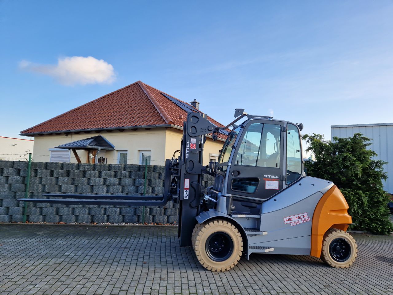 Still RX60-80/900 mieten bei Stapler-Service Schütze