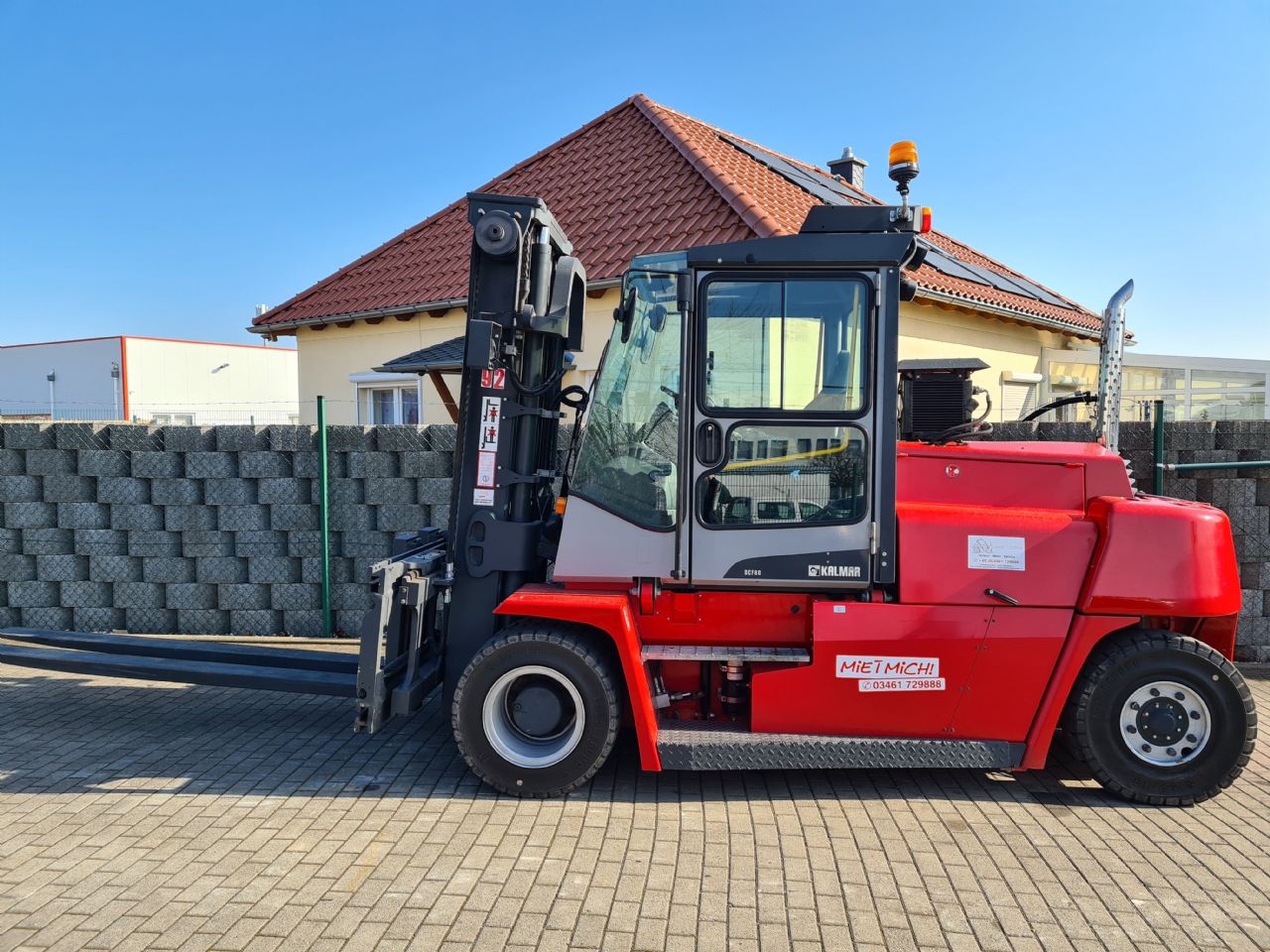 Kalmar DCF80-9H mieten bei Stapler-Service Schütze