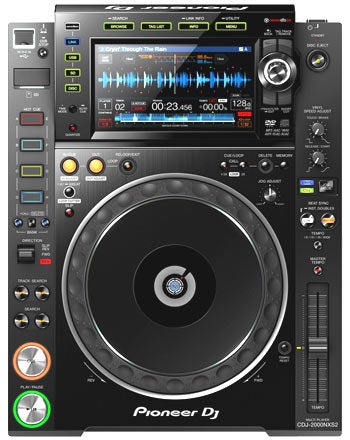Pioneer CDJ-2000 Nexus 2 mieten - Profi CD/DVD/USB/LAN DJ-Player