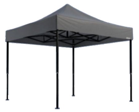 Mastertent 3x3m Faltzelt mieten - Cool Grey, wasserdicht