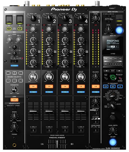 Pioneer DJM-900NX2 mieten - 4-Kanal Profi DJ-Mixer