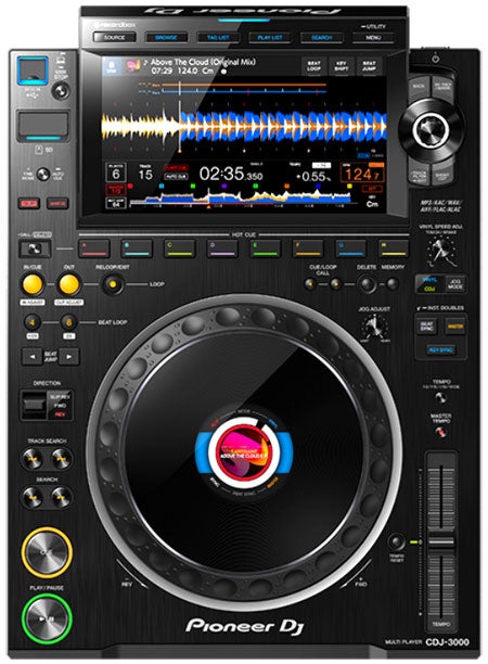 Pioneer CDJ-3000 mieten – Flaggschiff-Multiplayer mit 9" Touchscreen