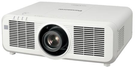 Panasonic PT-MZ770 mieten – 8.000-Lumen-Laserbeamer, WUXGA, Lens-Shift, inkl. Objektiv