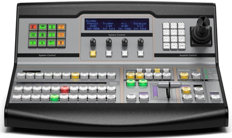 Blackmagic ATEM 1 M/E Broadcast Panel mieten – Hardware-Bedienpult im Flightcase