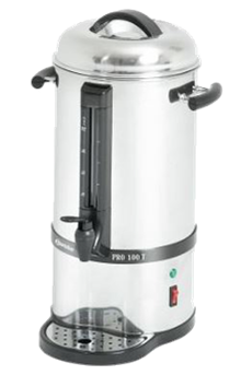 Rundfilter-Kaffeemaschine mieten – Edelstahl, bis 110 Tassen