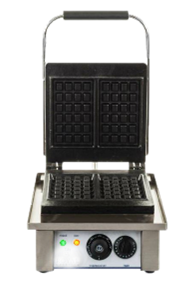 Waffeleisen mieten – Elektro-Waffelmaker für 2 Brüsseler Waffeln, bis 300 °C