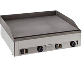 Elektro-Griddleplatte mieten – Tisch-Bratplatte glatt, Stahl, 6 kW / 400 V